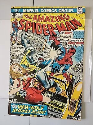 Buy Amazing Spider-Man #125 (Marvel Comics 1973) 2nd Appearance Of Man-Wolf Key MCU • 28.01£