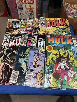 Buy Incredible Hulk Comic Lot 243,244,268,286,293 294,297,313 Mike Mignola Art 393 • 19.86£