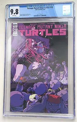 Buy Teenage Mutant Ninja Turtles #105 CGC 9.8 *Cover A* 1st Appearance Of Adult Lita • 79.15£