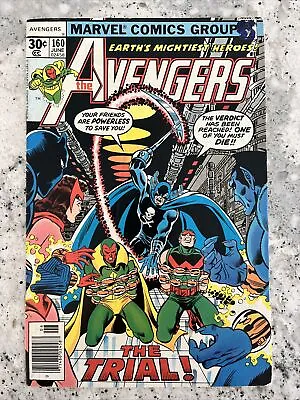 Buy Avengers #160 1977 FN 6.0 Marvel Comics • 8£