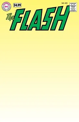 Buy FLASH #123 - Facsimile Edition Cvr B Blank Variant - NM - DC - Presale 01/23 • 3.70£