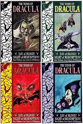 Buy Tomb Of Dracula 1-4 NM+ '91 REBIRTH OF DRACULA BLADE! A HOT PRE BLOOD HUNT STORY • 25.79£