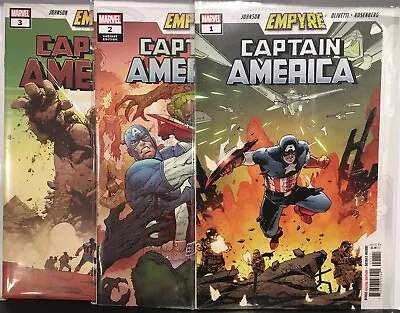 Buy Empyre Captain America #1-3 Set NM-1st Print Marvel Comics • 7£