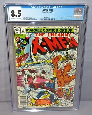 Buy X-MEN #121 (Alpha Flight 1st Full App) CGC 8.5 VF+ Marvel Comics 1979 Uncanny • 111.20£