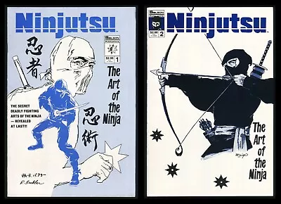 Buy Ninjutsu The Art Of The Ninja 1 & 2 Comic Lot Martial Arts Bruce Lee Shuriken  • 32.10£