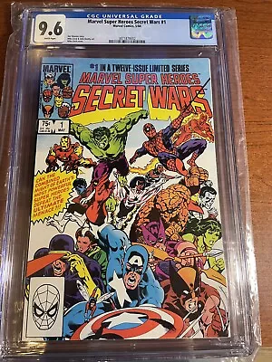Buy Marvel Super Heroes Secret Wars #1 CGC 9.6 1984 - Marvel Comics - MCU • 93.29£