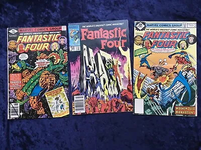 Buy LOT 3 Books~ Fantastic Four #209, 202,280 1st Appearance H.E.R.B.I.E. 1979 • 20.47£