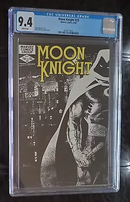 Buy Moon Knight #23 - CGC 9.4 - White Pages - 1982 - Marvel - Sienkiewicz Cover • 39.57£