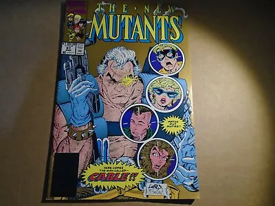 Buy THE NEW MUTANTS #87 2nd Print Gold X-Men Marvel Comics 1990 VF • 7.95£