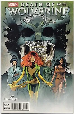 Buy DEATH OF WOLVERINE #4 HASTINGS VARIANT Cover MARVEL COMIC BOOK Phoenix NM • 11.06£