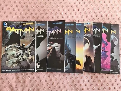 Buy Batman The New 52 Graphic Novels Volumes 1-9 • 30£