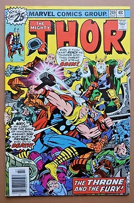 Buy 1976 Marvel Comics The Mighty Thor #249 ~ MVS Intact ~ Fine ~ Combine Shipping • 3.96£