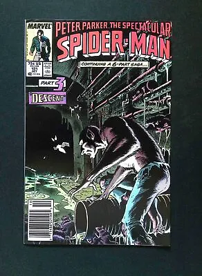 Buy Spectacular Spider-Man #131N  Marvel Comics 1987 VF+ Newsstand Newsstand Variant • 8.67£