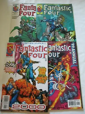Buy  Fantastic Four Vol3 #31 - 32 Annuals 1999 2000  Claremont Larroca  Marvel  • 10£