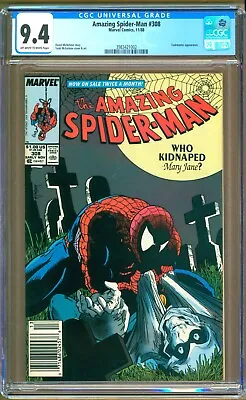 Buy Amazing Spider-Man #308 (1988) CGC 9.4  OW/W  Michelinie - McFarlane  NEWSSTAND  • 63.24£