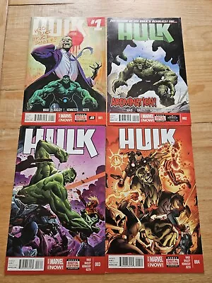 Buy Marvel Comics - HULK (2014) - Issues #1 - 4 • 0.99£