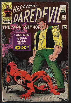 Buy DAREDEVIL (1964) #15 - 1st App Of OX - Back Issue • 22.50£