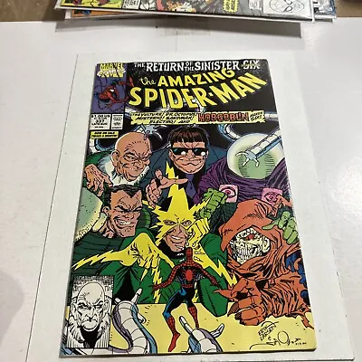 Buy Amazing Spider-Man #337 - 5.5-6.5 Return Of Sinister Six AA-8 • 6.31£