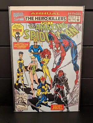 Buy The Amazing Spider-Man Annual #26 1992 Marvel Hero Killers Part 1 • 3.88£