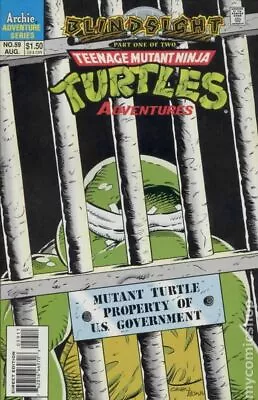 Buy Teenage Mutant Ninja Turtles Adventures #59 VG+ 4.5 1994 Stock Image Low Grade • 7.07£