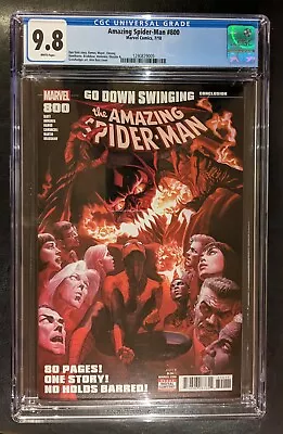 Buy Amazing Spider-Man #800 CGC 9.8 Red Goblin Marvel Death Of Flash Thompson • 47.65£