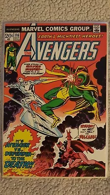 Buy Avengers #116 Avengers Vs Defenders Silver Surfer Vs Vision/scarlet Witch Vfn+ • 14.99£