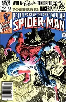 Buy Spectacular Spider-Man, The #60 (Newsstand) FN; Marvel | Frank Miller - We Combi • 3.96£