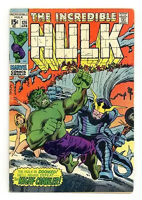 Buy Incredible Hulk #126 GD+ 2.5 1970 • 19£