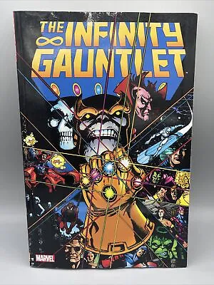 Buy Marvel Infinity Gauntlet, Comic, Minor Shelf Wear Soft Cover • 12.99£