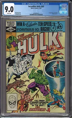 Buy Incredible Hulk #265 - CGC 9.0 1st Appearance Of Firebird • 55.50£
