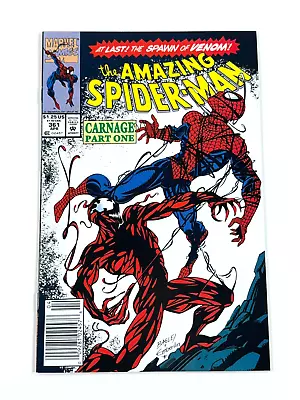 Buy Amazing Spider-Man #361 (1992) Carnage 1st Newstand Comic Book • 160.63£