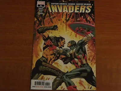 Buy Marvel Comics:  INVADERS #6  August 2019  Namor, Winter Soldier, Captain America • 3.99£