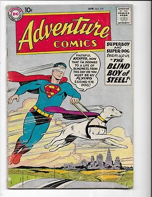 Buy Adventure Comics 259 - Vg- 3.5 - Superboy - Krypto - Green Arrow (1959) • 36.37£