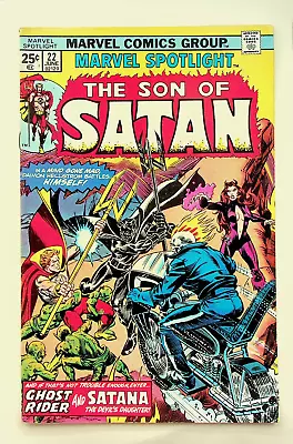 Buy Marvel Spotlight #22 Son Of Satan (Jun 1975, Marvel) - Very Good • 4.79£