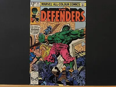 Buy Marvel Comics:  THE DEFENDERS #81  Mar. 1980  Hulk, Valkyrie, Nighthawk, Hellcat • 4.99£