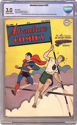 Buy Adventure Comics #109 CBCS 3.0 1946 16-2BF4E72-013 • 210.50£