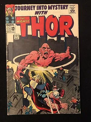 Buy Journey Into Mystery 121 6.0 Marvel 1965 Smacked By Absorbing Man Kirby Wx • 43.48£
