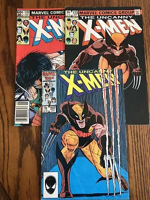 Buy Uncanny X-Men 170 173 207 Chris Claremont 3 Book Marvel Bronze Lot 3.0-5.0 • 9.59£