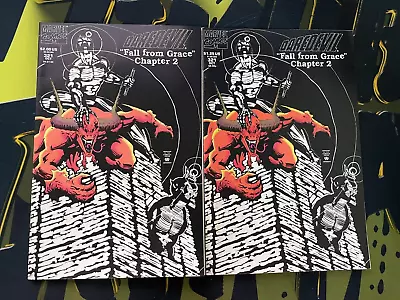 Buy 2-Comic Lot Daredevil #321 Glow In The Dark And Standard Wraparound Cover • 3.94£