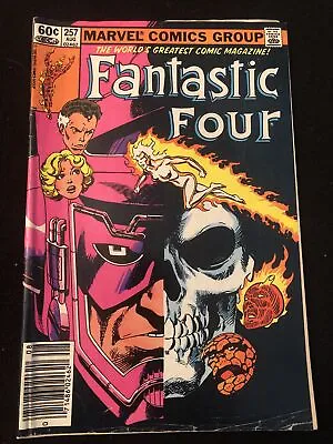 Buy Fantastic Four 257 3.0 Newstand Galactus Wk18 • 3.94£
