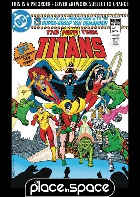 Buy (wk52) New Teen Titans #1b - Facsimile Edition Foil Variant - Preorder Dec 27th • 5.85£