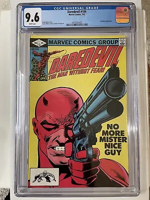 Buy Daredevil #184 (1982) CGC 9.6/ NM+ Marvel_Miller Art ! Punisher App  Key Issue🔥 • 79.39£