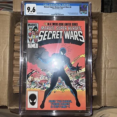 Buy Marvel Super-Heroes Secret Wars #8 CGC 9.6 KEY Issue MCU🕸️🔑🔥 • 220.70£