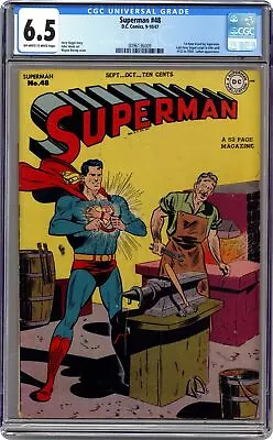 Buy Superman #48 CGC 6.5 1947 0096136009 • 603.64£