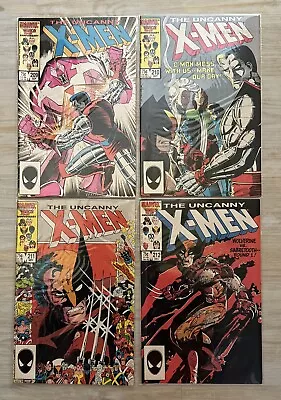 Buy Uncanny X-Men Marvel Comics Issues 209 210 211 212 1st Wolverine Vs Sabretooth • 29.99£