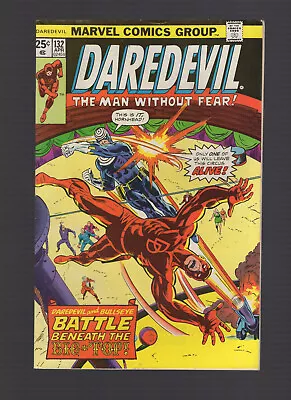 Buy Daredevil #132 - 2nd Appearance Bullseye - Higher Grade Minus • 23.74£