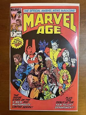 Buy Marvel Age #7 ~ NEAR MINT NM ~ Spider-Ham Preview 1983 Marvel Comics! • 9.56£