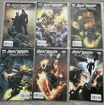 Buy Ghost Rider: Heaven's On Fire #1 -6 Marvel Comics 2009 Complete Set • 19.99£