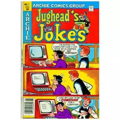 Buy Jughead's Jokes #71 In Very Fine Minus Condition. Archie Comics [s' • 2.61£