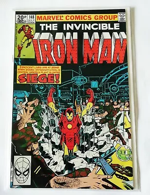 Buy Iron Man #148, Marvel Comics,july 1981, HIGH GRADE 9.8 🌟 • 9.95£